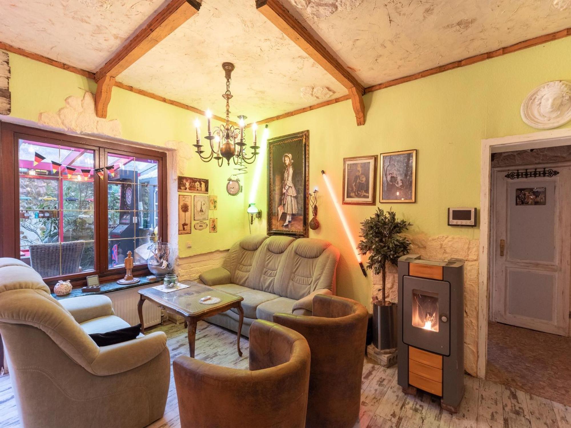 Comfortable Apartment In Wismar Mecklenburg With Fireplace 外观 照片