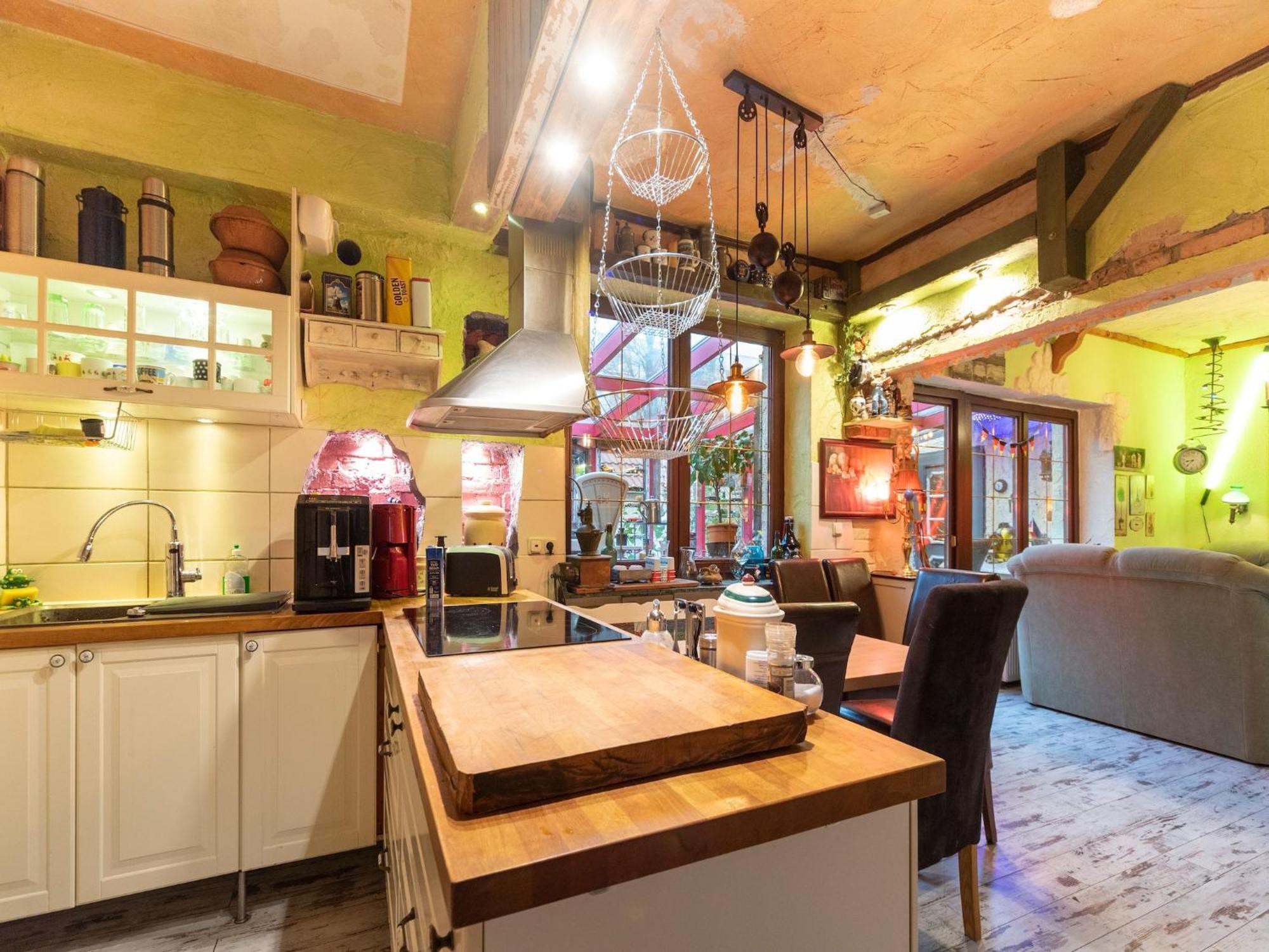 Comfortable Apartment In Wismar Mecklenburg With Fireplace 外观 照片