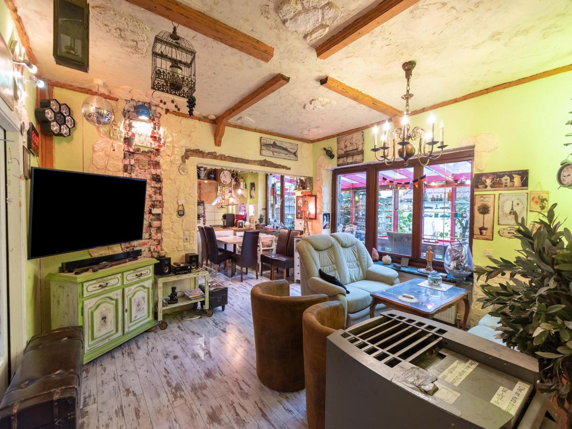 Comfortable Apartment In Wismar Mecklenburg With Fireplace 外观 照片