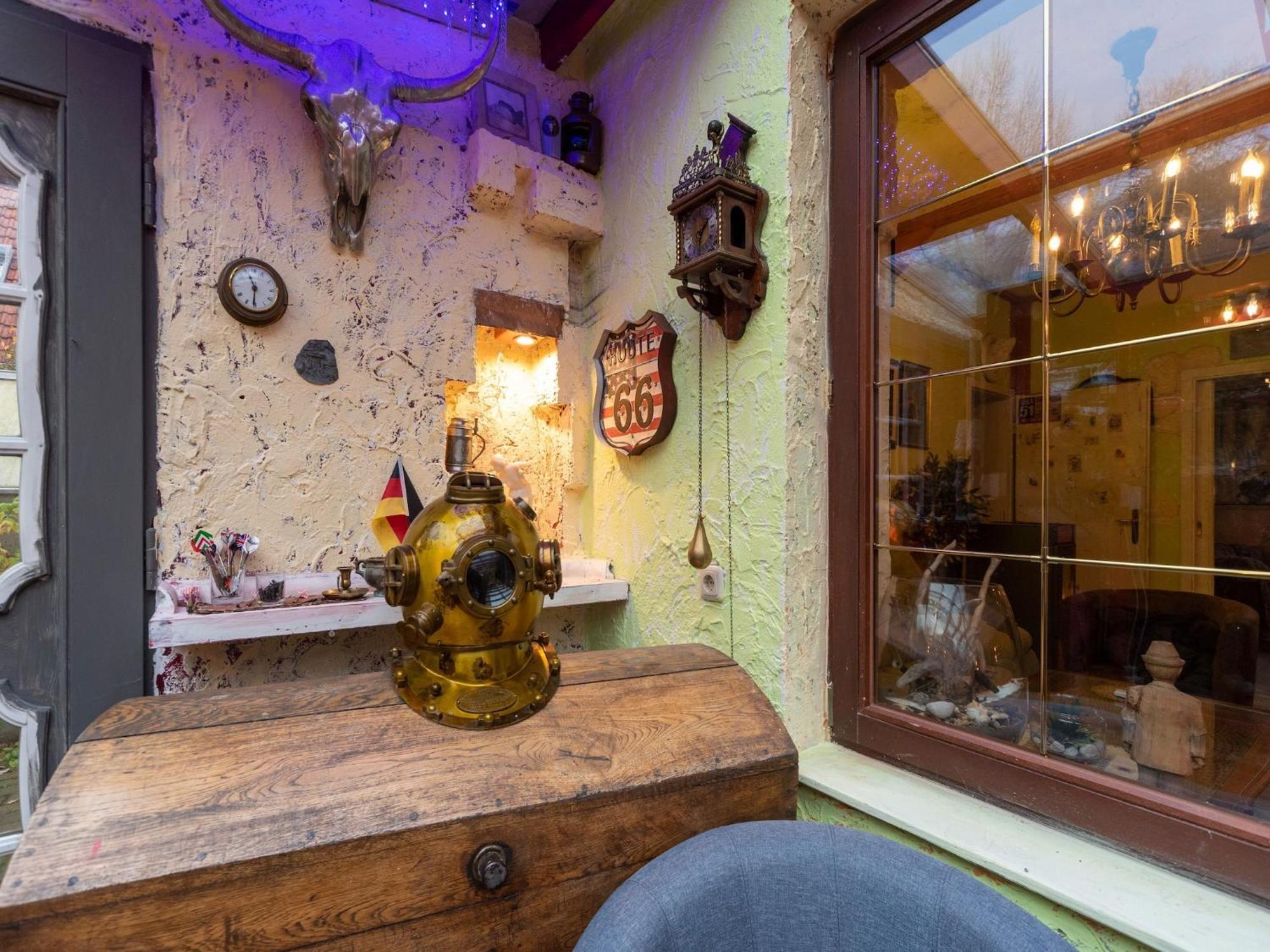 Comfortable Apartment In Wismar Mecklenburg With Fireplace 外观 照片