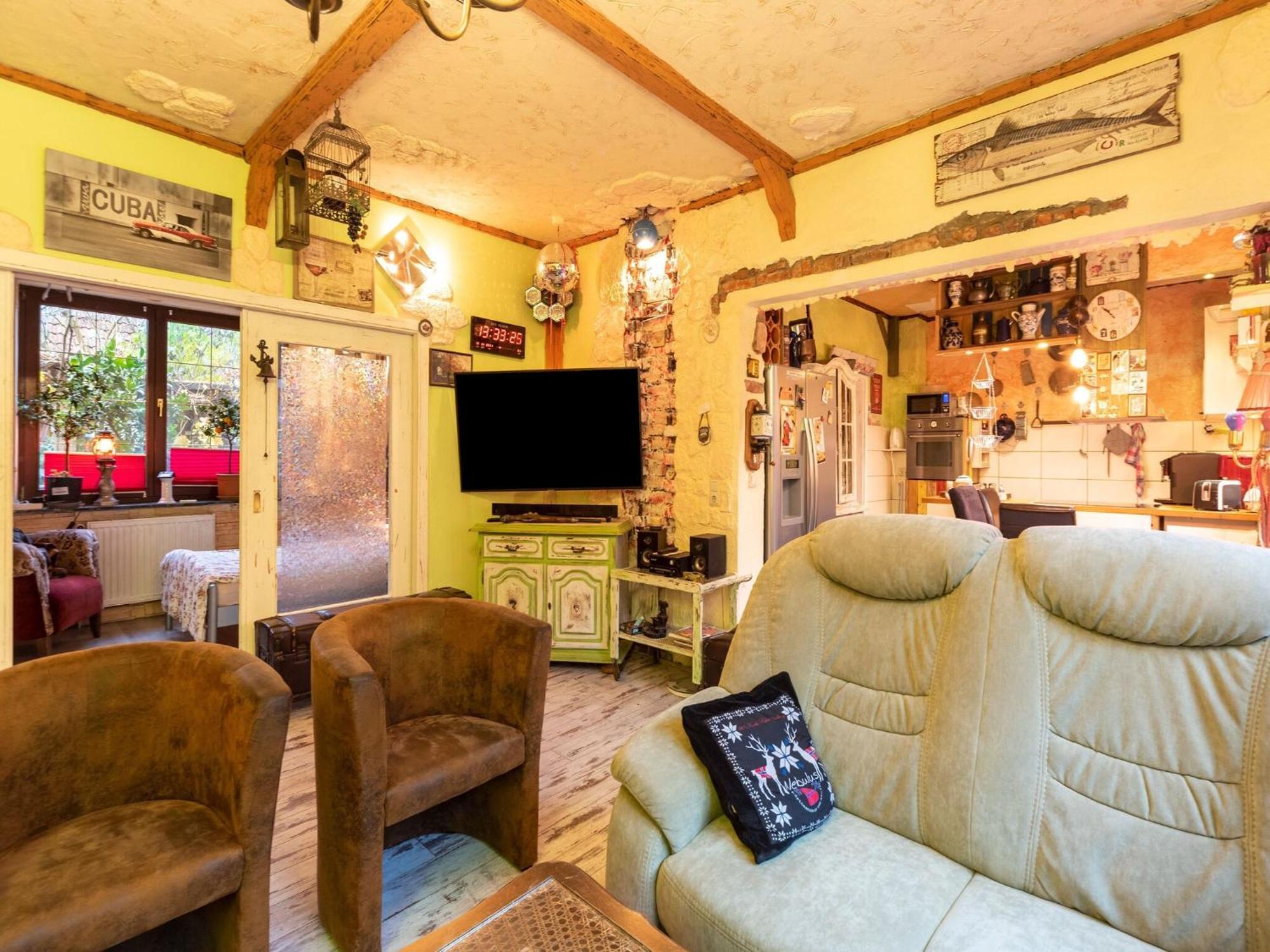 Comfortable Apartment In Wismar Mecklenburg With Fireplace 外观 照片