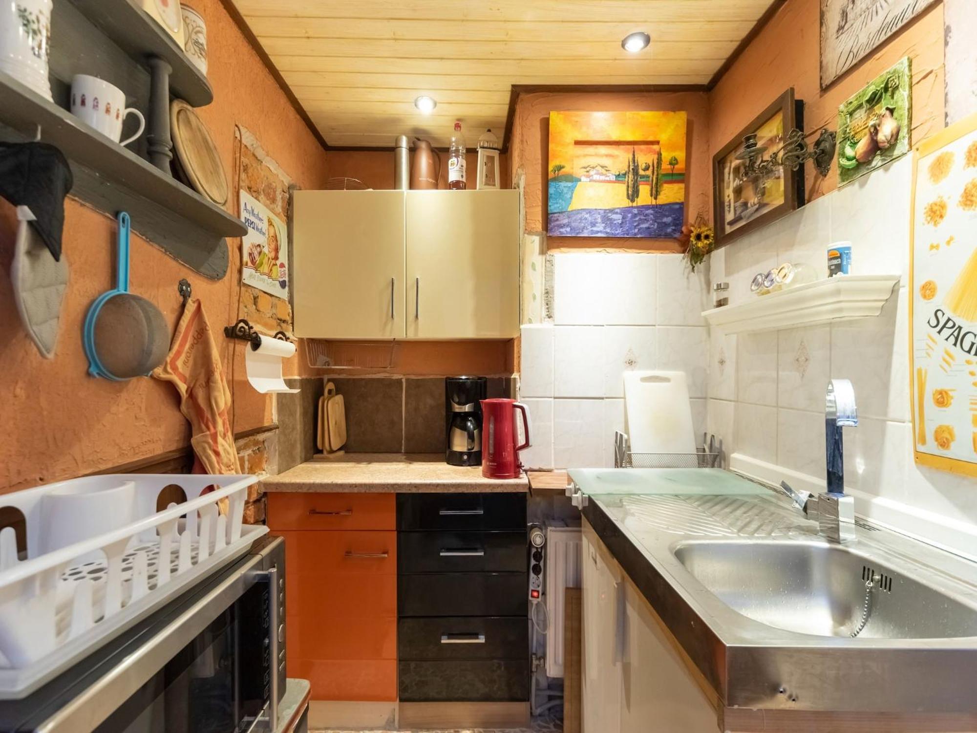 Comfortable Apartment In Wismar Mecklenburg With Fireplace 外观 照片